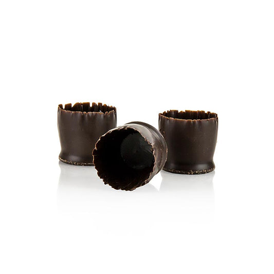 Moule à chocolat - "Snobinettes", chocolat noir, ø 23-27mm, 26mm de haut, Mona Lisa, 430 g, 90 pcs