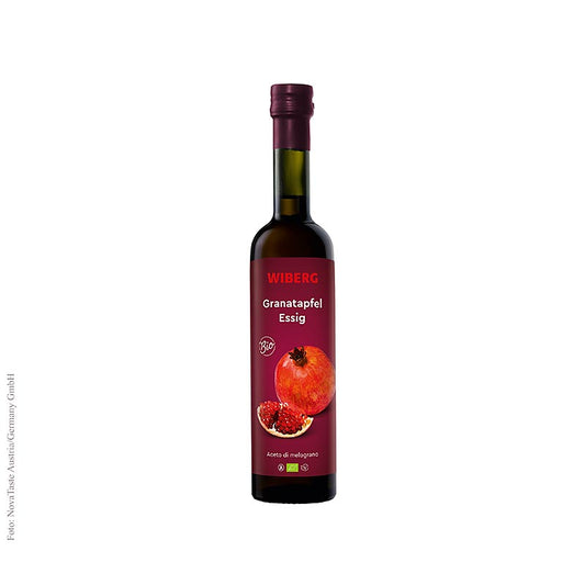 Wiberg Granatapfel Essig, naturtrüb, 5% Säure, BIO, 500 ml