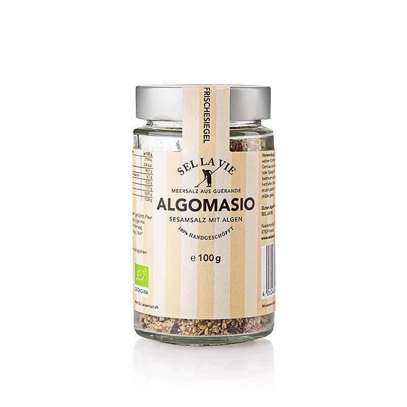 Algomasio, Sesamsalz mit Algen, Sel la Vie, BIO, 100 g