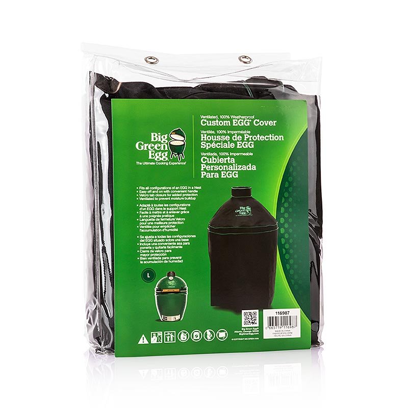 Big Green Egg - Abdeckhaube für Large Grill mit Nest, 1 St | Non Food / Hardware / Grillzubehör | thungourmet