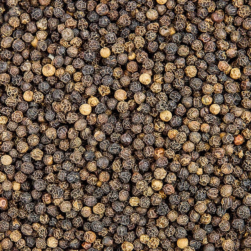 Malabar Pfeffer, schwarz, ganz, 1 kg | Salz, Pfeffer, Gewürze, Aromen,Trockengemüse | thungourmet