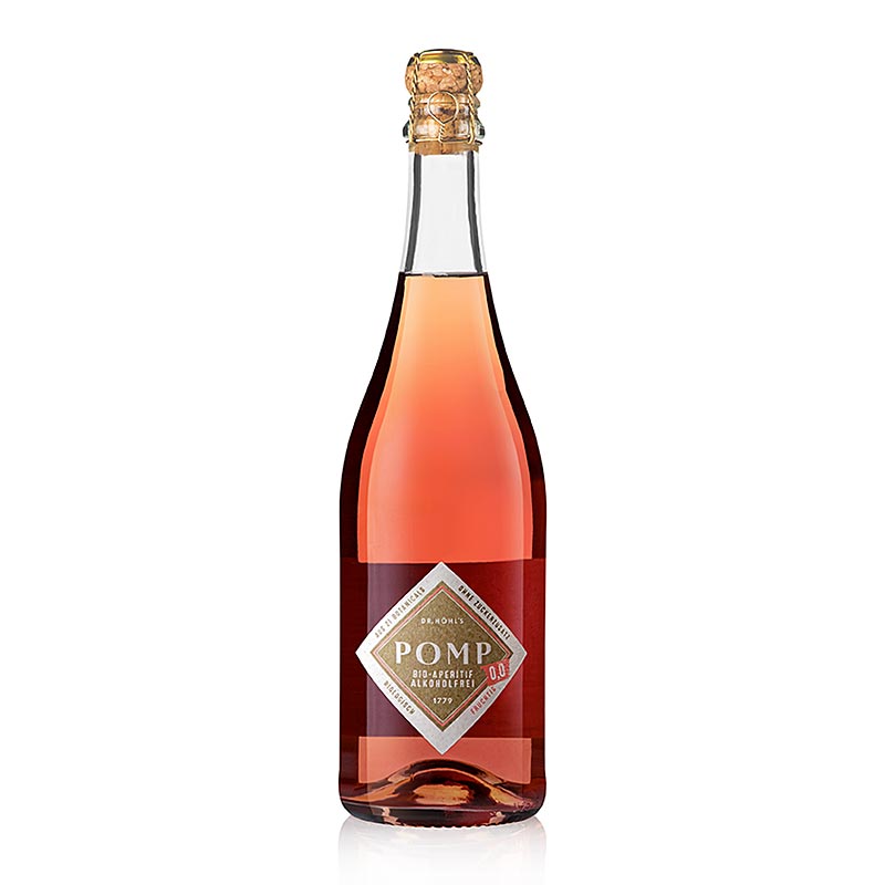 POMP aperitivo biologico, 0.0, fruttato, senza alcol, BIO, 750 ml