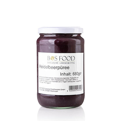 Püree/Mark - Heidelbeere (Blaubeere), fein passiert, 680 g