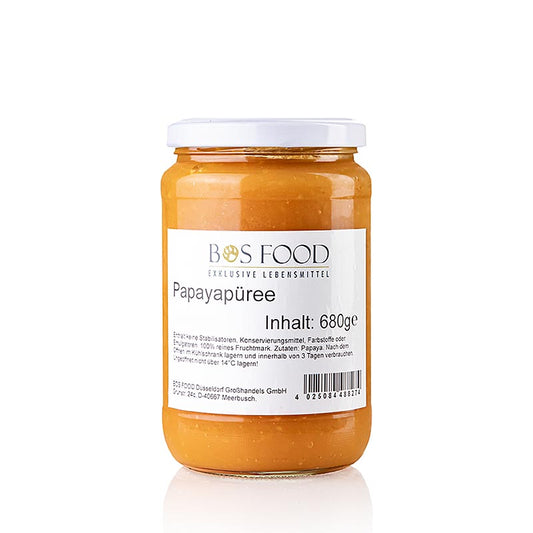 Purée/marque de fabrique - Papaye, finement passée, 680 g