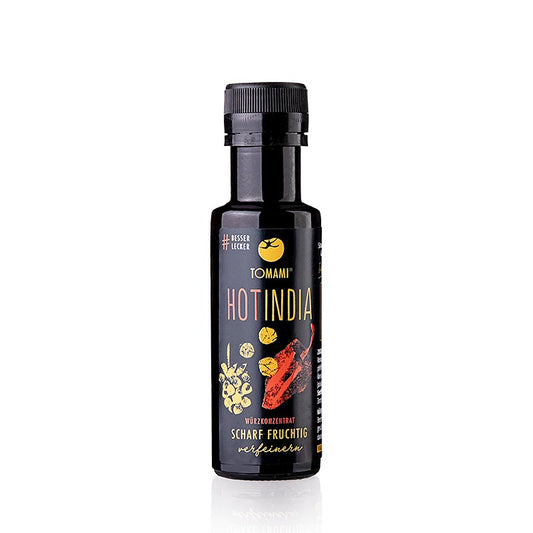 Tomami ® Umami Würzsauce - "Hot India" by Ingo Holland, 90 ml