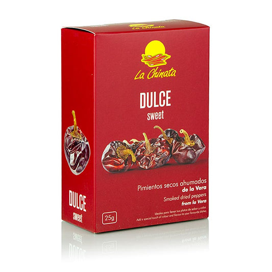 Peperoni secchi, affumicati, dolci, circa 5-7 Pezzi, La Chinata, 25 g