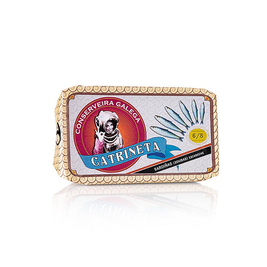 Sardines entières à l'escabèche, 6-8 Pièces, Catrineta, 81 g