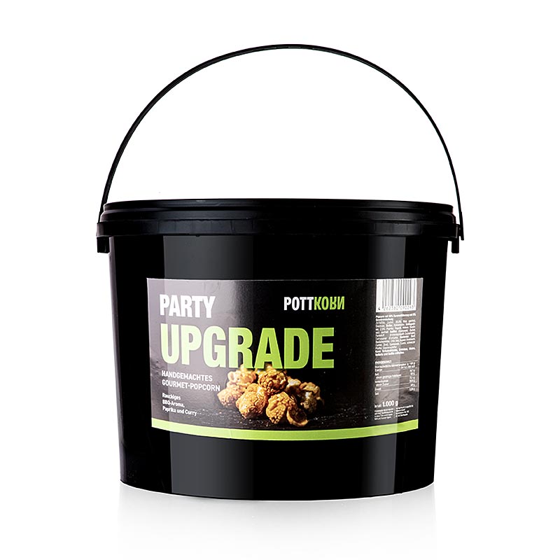 Pottkorn - Party Upgrade, popcorn al paprika affumicato BBQ, 1 kg