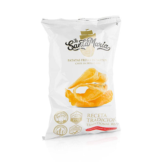 Cortes GourMed Chips de pommes de terre - salées, La Santamaria, 140 g