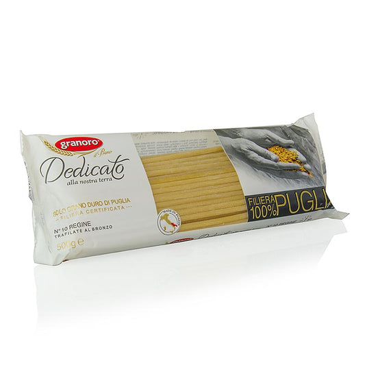 Granoro Dedicato - Regine Maccaroni, n. 10, 10 kg, 20 confezioni da 500 g