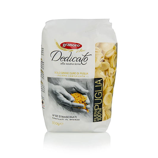 Granoro Dedicato - Strascinati, Orecchiette grandi, n. 92, 10 kg, 20 x 500 g