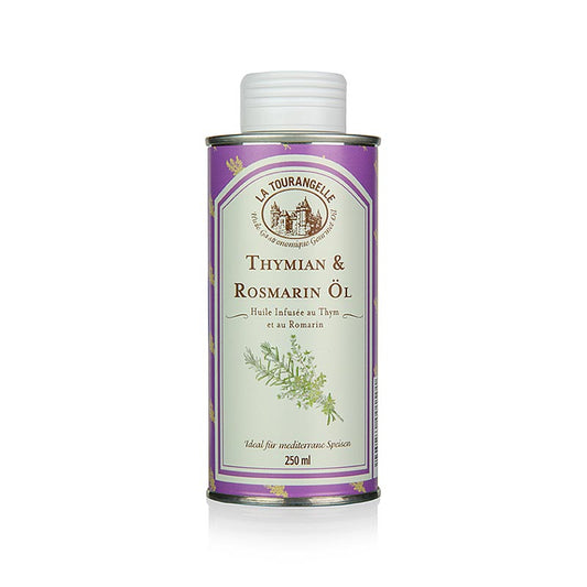 Huile de thym & romarin infusée, La Tourangelle, 250 ml