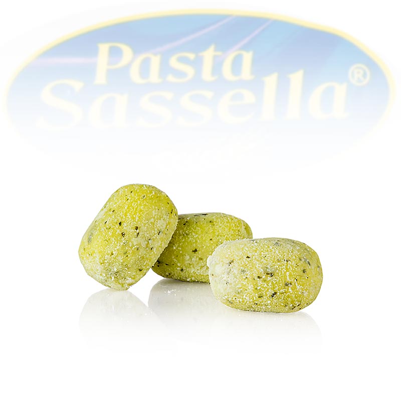 Gnocchi alla Rucola, farcis à la ricotta et à la roquette, Sassella, 500 g