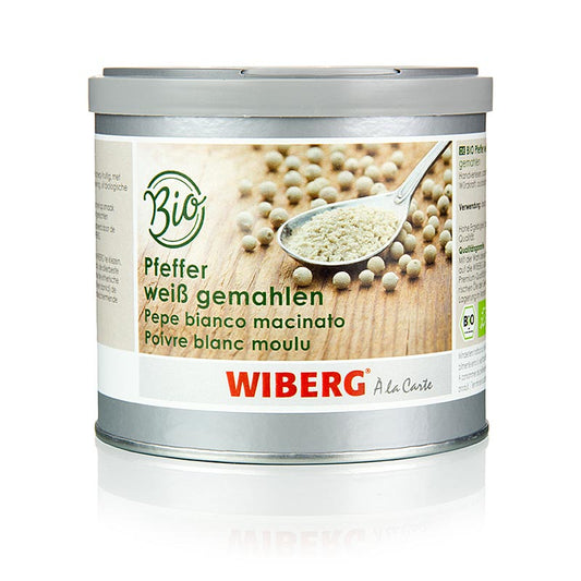 Wiberg BIO Poivre blanc moulu, 250 g