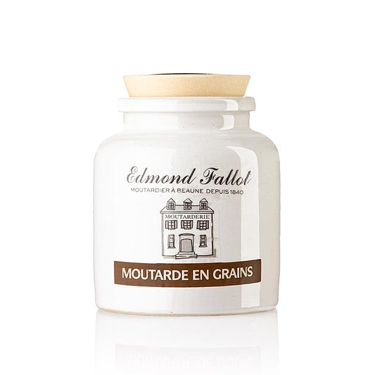 Fallot - Senf, grob, mit Weißwein "Moutarde en grains", 235 ml