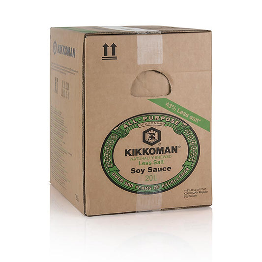 Salsa di soia - Shoyu Genen, Kikkoman, 43% Sale in meno, Giappone, 20 l