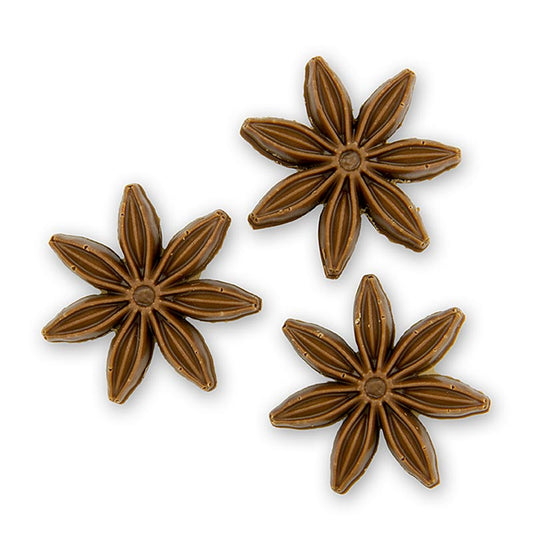 Anis étoilé en chocolat, 178 g, 54 pcs