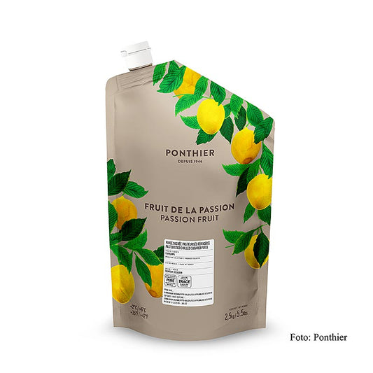 Purée de fruits de la passion Ponthier (maracuja), avec sucre, 2,5 kg