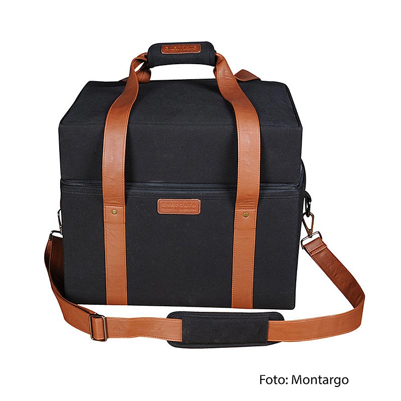 Transporttasche CUBE , schwarz, everdure montargo / Heston Blumenthal, 1 St | Non Food / Hardware / Grillzubehör | thungourmet