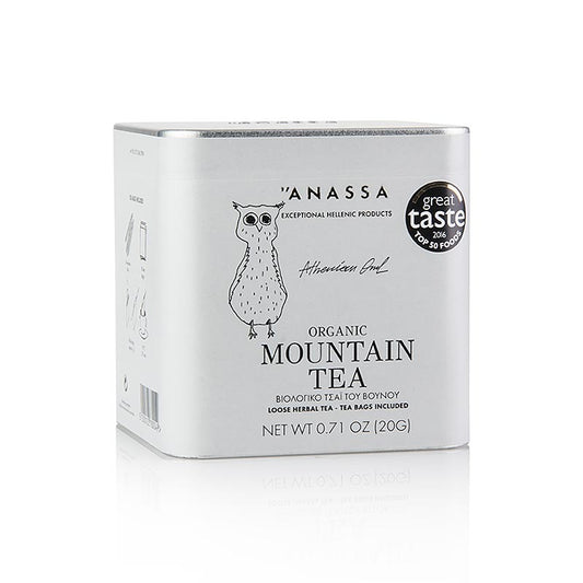 ANASSA Greek Mountain Tea (Berg Tee), lose mit 20 Beutel, BIO, 20 g