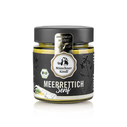 Münchner Kindl Meerrettichsenf, BIO, vegan, 125 g | Saucen, Suppen, Fonds | thungourmet
