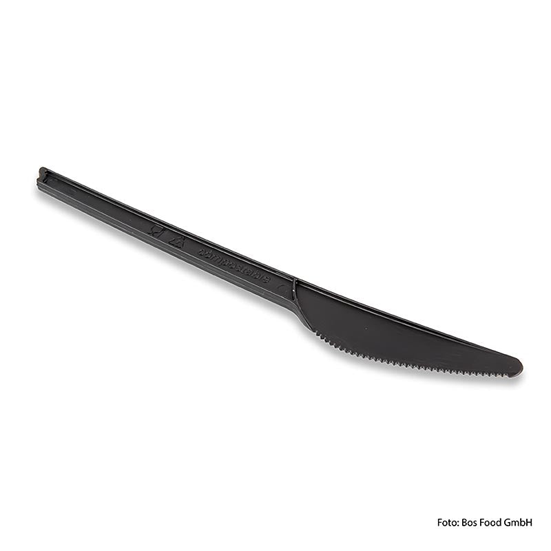 Coltello monouso Naturesse Smart, bianco, in CPLA, 16,5 cm, 50 pz.