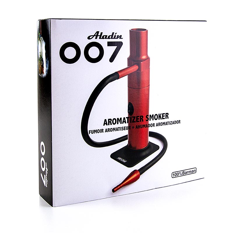 Pipe d'encens Aladin 007, rouge, 100% chef, 1 pc