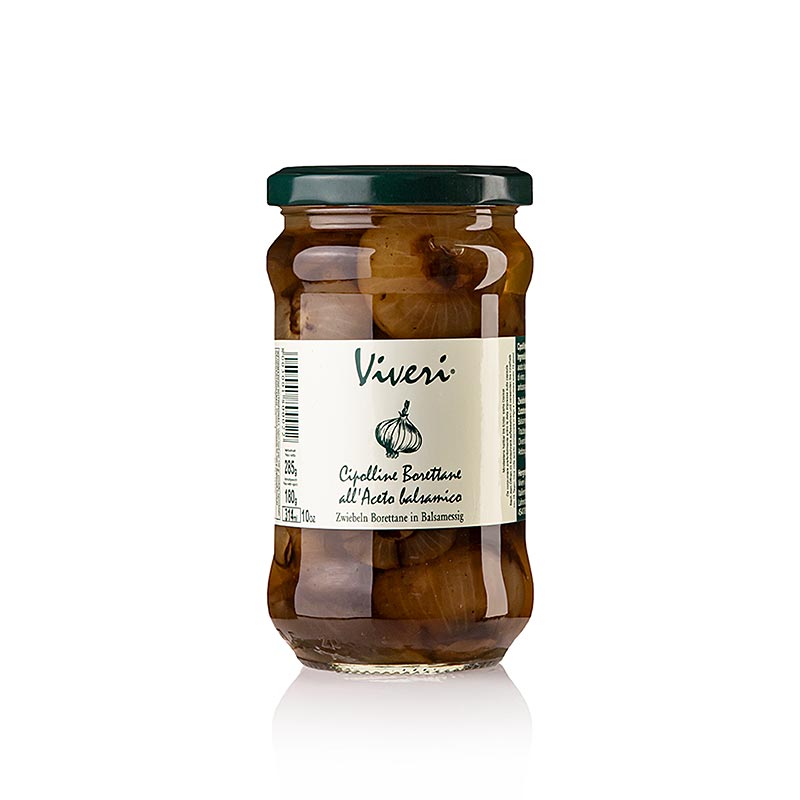 Viveri - Eingelegte Borettane Zwiebeln, in Balsamessig, 285 g