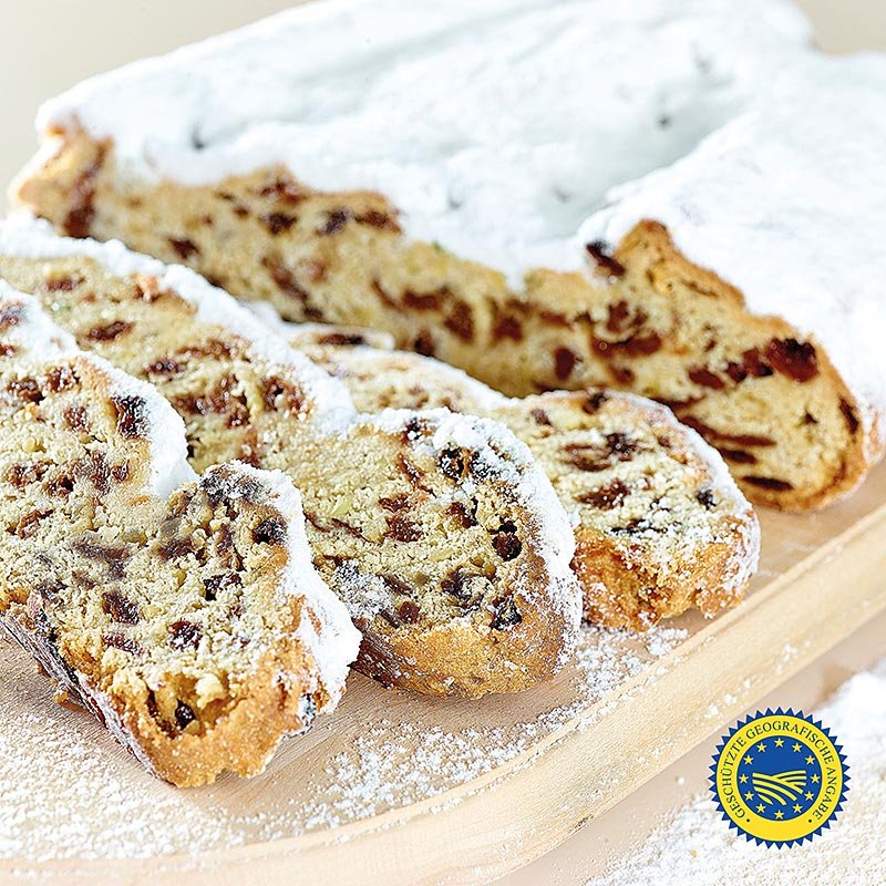 Weihnachtsgebäck - Christstollen "Dresdner Backhaus" g.g.A., 500 g | Gebäck, Pralinen, Snacks | thungourmet