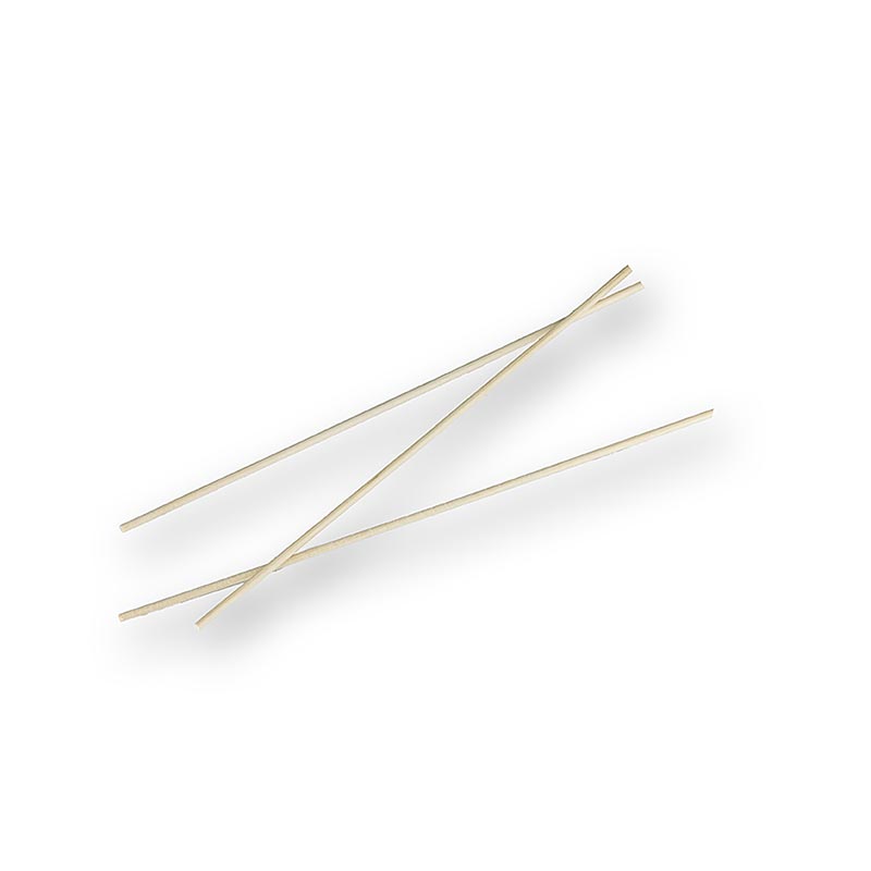 PAPSTAR - Holz-Spieße,"Pure", für Zuckerwatte, mit stumpfen Enden, 15cm, 1.000 St