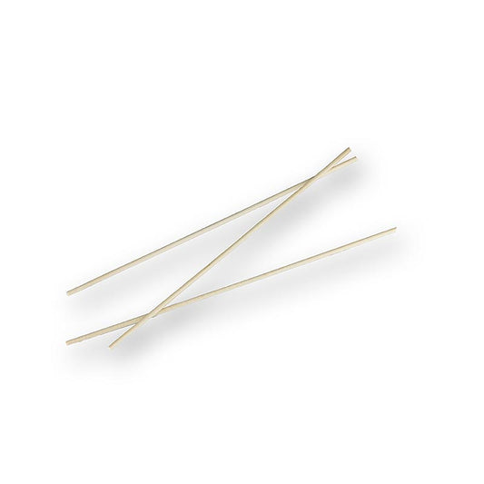 PAPSTAR - Holz-Spieße,"Pure", für Zuckerwatte, mit stumpfen Enden, 15cm, 1.000 St