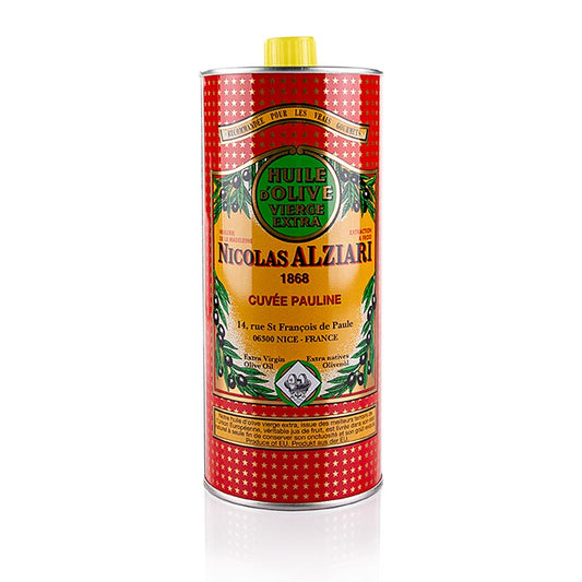 Huile d'olive , Cuvée Pauline (Intense), Alziari, BIO, 1 l