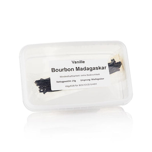 Gousses Bourbon, de Madagascar, env. 7 bâtons, 25 g