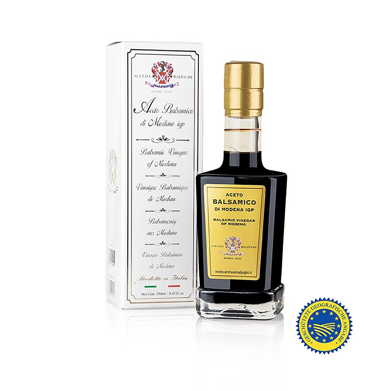 Vinaigre balsamique Modène IGP/g.g.A., Gold, Malpighi, 250 ml