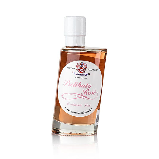 Balsamico Prelibato Rosé Condimento, con aroma di rosa, 5 anni, Malpighi, 200 ml
