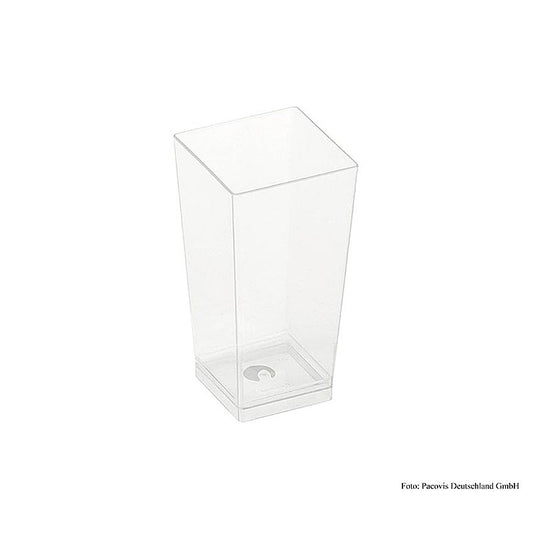 Bicchiere monouso Naturesse Kova trasparente, 100, 4 x 448,2, PLA, 300 pezzi