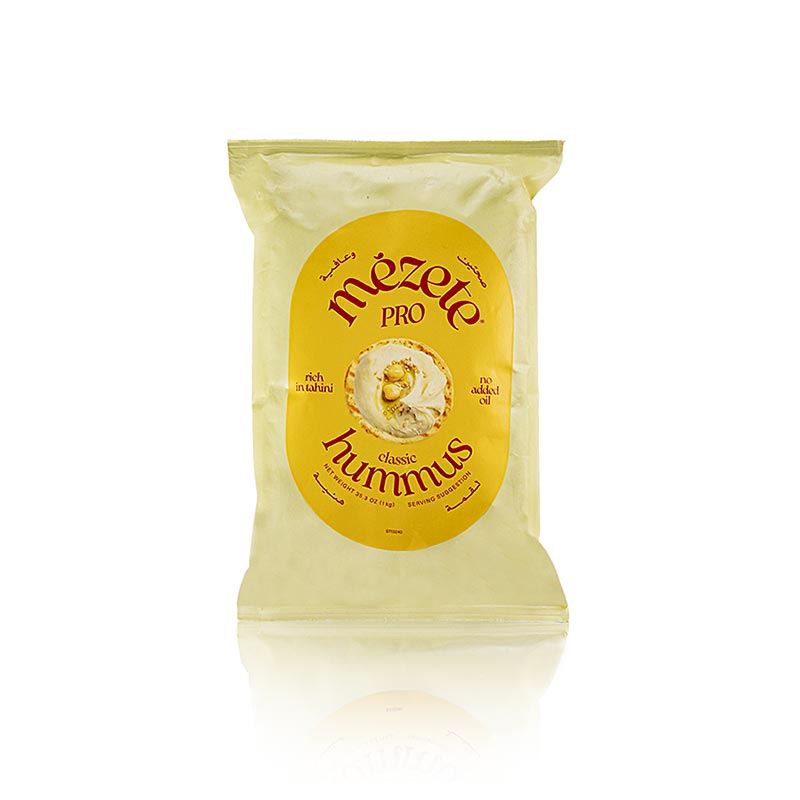 Professional Hummus Classic, Kichererbsenpüree mit Sesampaste, Mézete, 1 kg