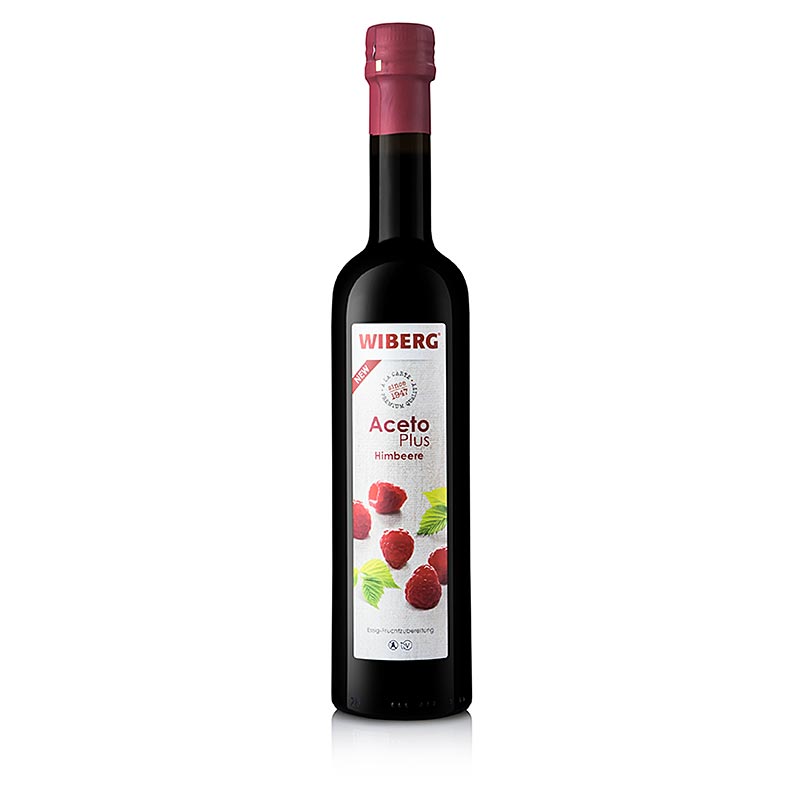 Wiberg Aceto Plus Lampone, acidità 2,5%, 500 ml
