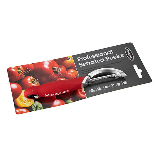 Pelapatate seghettato, rosso, 1 pz.