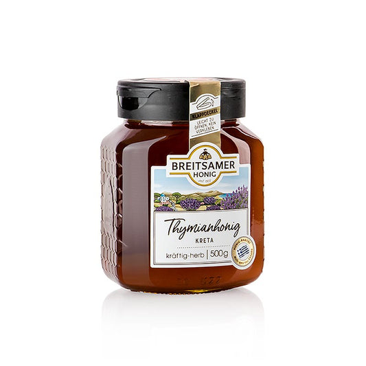 Miel  Breitsamer Miel  Été méditerranéen », thym de Crète, 500 g