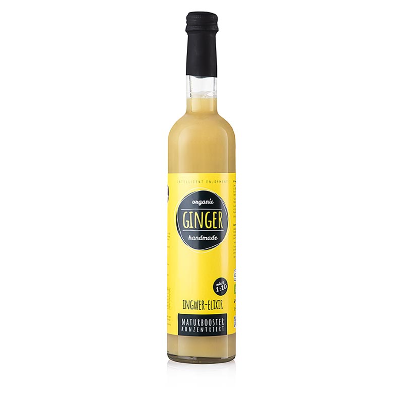 Elisir di zenzero, estratto di zenzero, Obsthof Retter, BIO, 500 ml