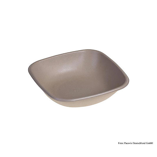 Punch da asporto monouso Naturesse (ciotola) quadrato, 17x17x4cm, 500ml, 125 pz.