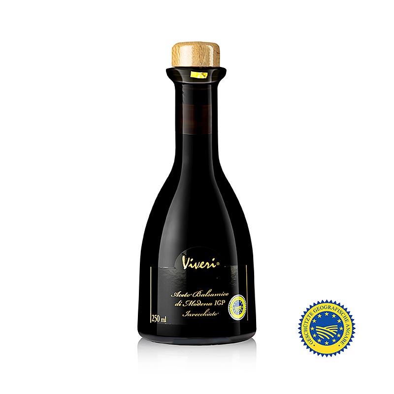 Aceto balsamico Modena IGP, Superiore, 6 anni, acidità 6%, Viveri, 250 ml
