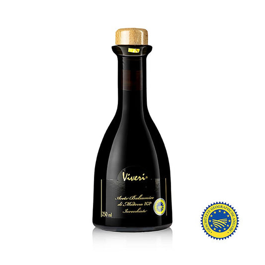 Aceto balsamico Modena IGP, Superiore, 6 anni, acidità 6%, Viveri, 250 ml