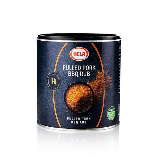 HELA Rub Pulled Pork BBQ Préparation d'épices, fort - fumé, 400 g