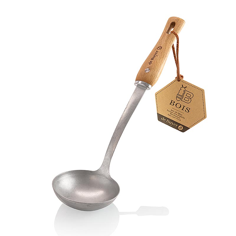 deBUYER B Louche en bois, acier inoxydable/bois (2701.02), 1 pièce