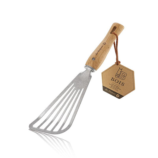 deBUYER B Bois Spatule, acier inoxydable/bois (2701.07), 1 pce