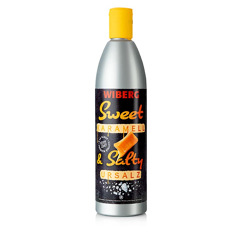 Salsa dolce e salata WIBERG - Caramello e Sale Primordiale, 500 ml