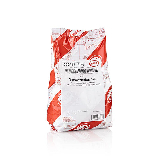 HELA Sucre vanillé Bourbon 3%, 1 kg