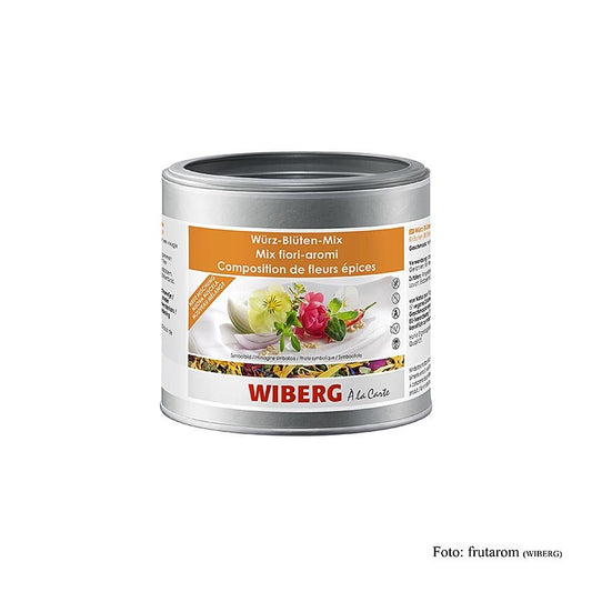 Wiberg Würz - Blüten - Mix, Blüten - /Kräutermischung, 30 g | Salz, Pfeffer, Gewürze, Aromen,Trockengemüse | thungourmet